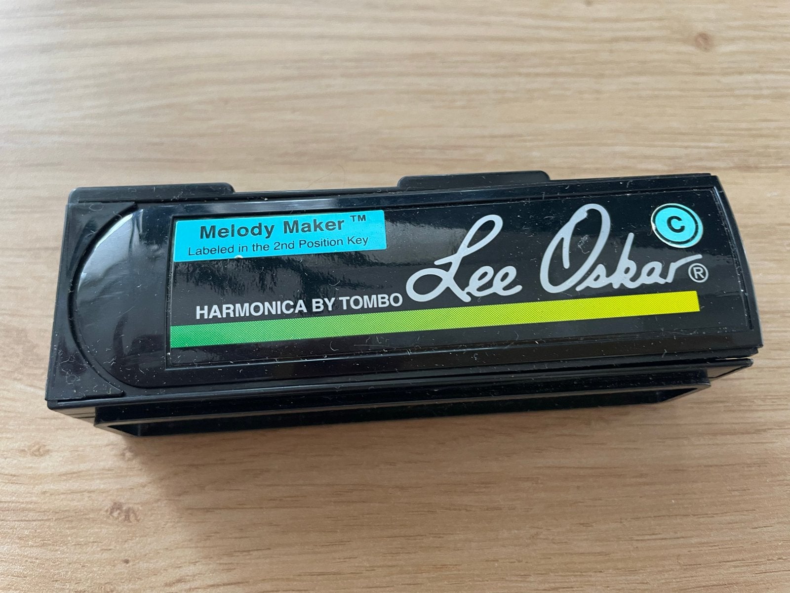 Lee Oskar Melody Maker mondharmonica in C (MM) - ZGAN, C-mondharmonica, Ophalen of Verzenden, Zo goed als nieuw, Met koffer of doosje