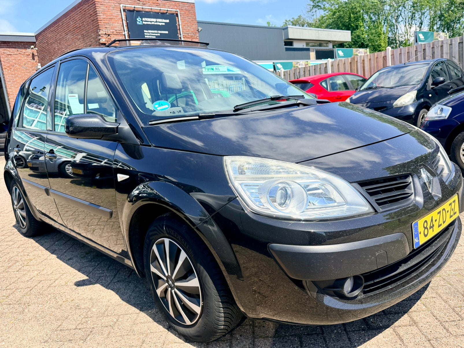 Renault Scénic 1.6 16V Panorama – NAP – APK t/m januari 2027, 1295 kg, 4 cilinders, Zwart, Origineel Nederlands