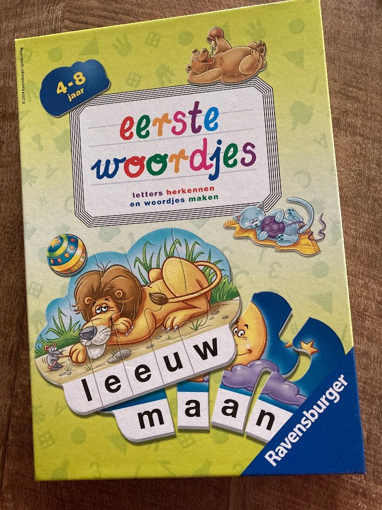 Ravensburger Eerste Woordjes: Leren Lezen & Spellen, Ophalen of Verzenden, Zo goed als nieuw, Taal en Lezen