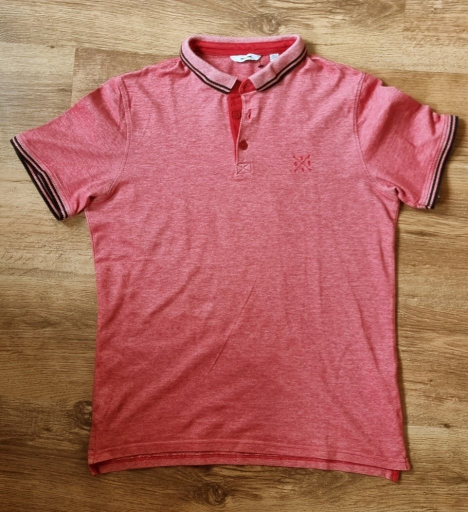 Zeer mooie nieuwe polo in warm rode kleur - Maat L, Maat 52/54 (L), Nieuw, Ophalen of Verzenden, Rood