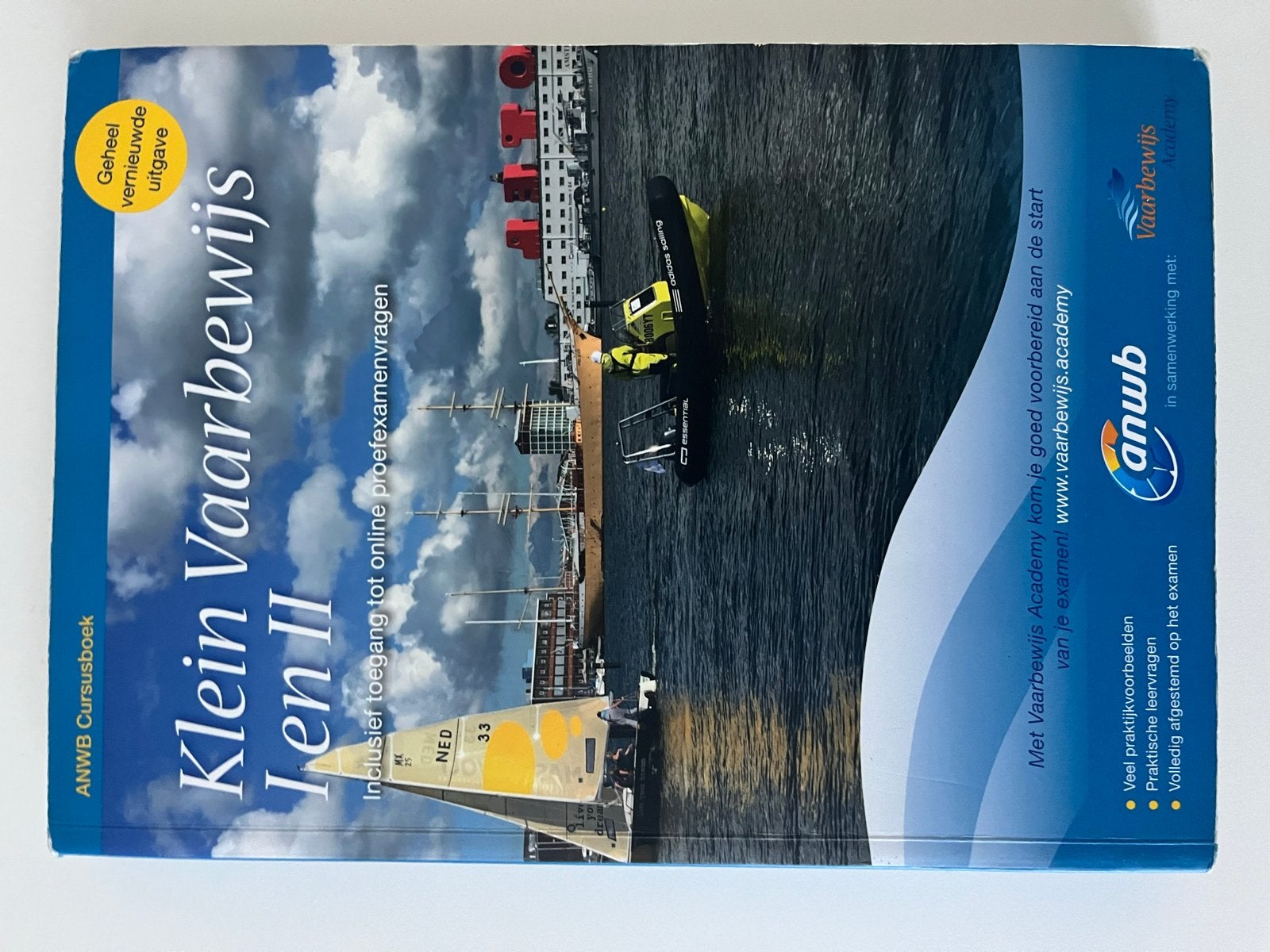 ANWB Cursusboek Klein Vaarbewijs I en II - Gebruikt, Ophalen of Verzenden, Gelezen