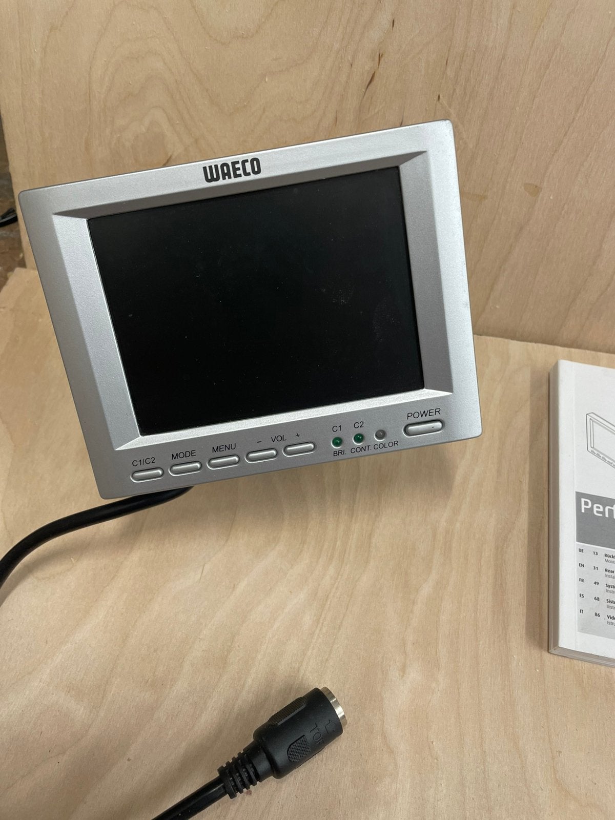 Warco LCD scherm voor achteruitrij camera, Auto diversen, Ophalen, Zo goed als nieuw