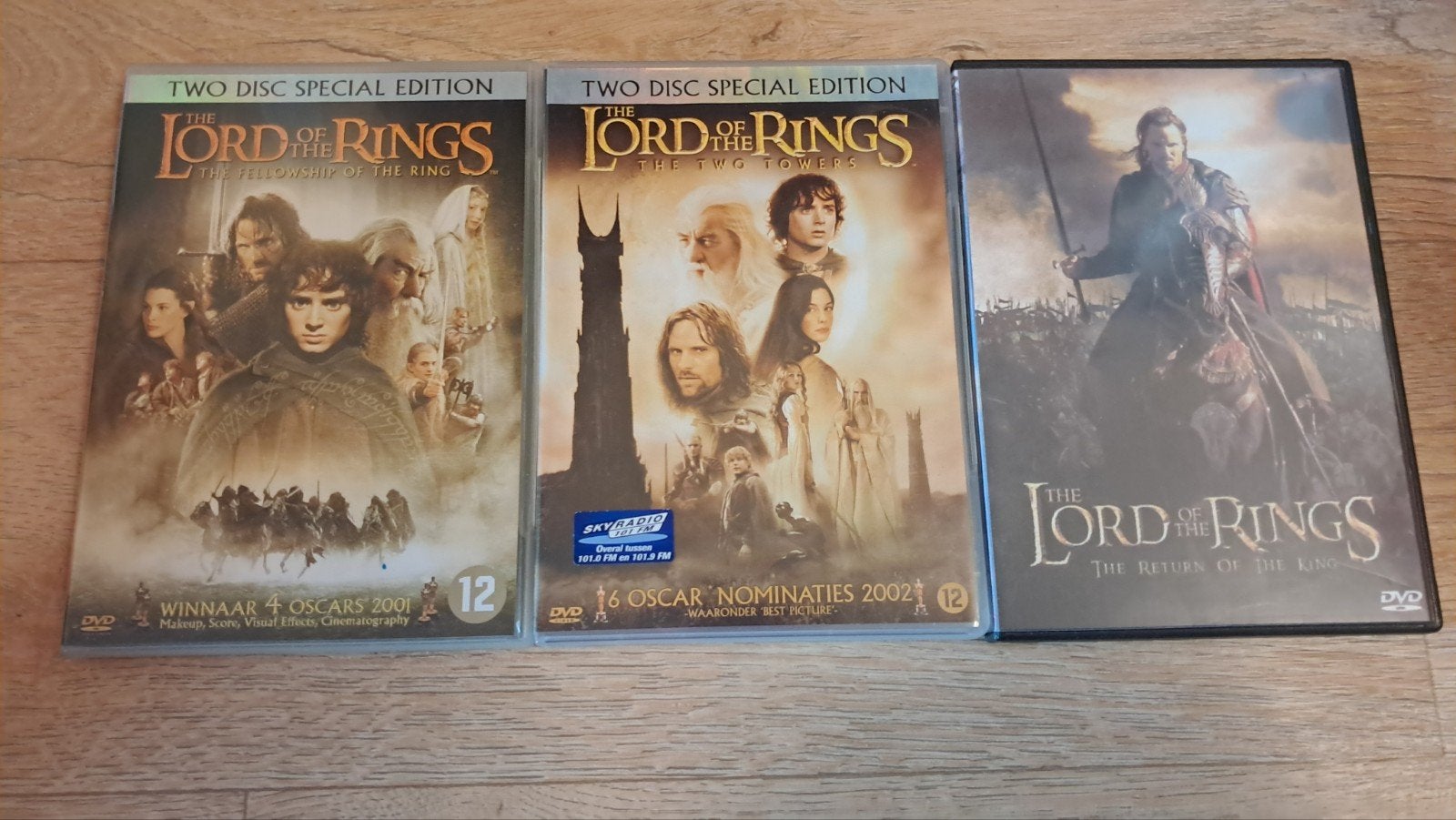 Lord of the Rings DVD Trilogie - Special Edition, Cd's en Dvd's, Engels, Speciale editie, Nederlands, Fantasy