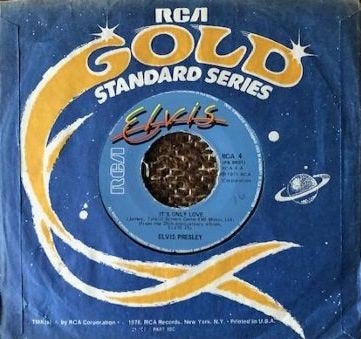 Single van Elvis Presley  RCA4 PB9601 It's Only Love, Gebruikt, 7 inch, Single, Ophalen of Verzenden