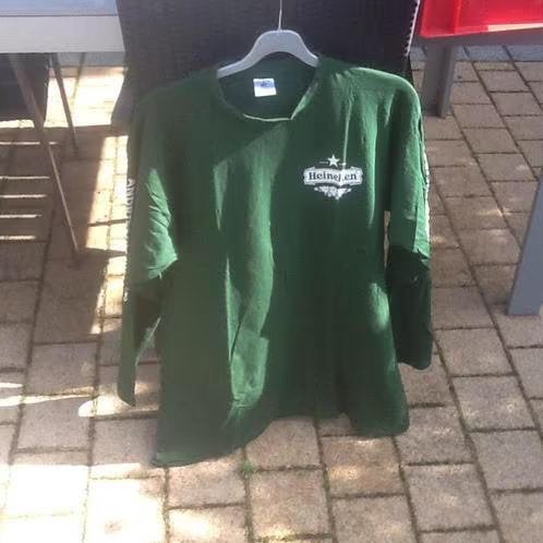 Heineken shirts lange mouw, Ophalen of Verzenden, Nieuw, Overige maten, Groen