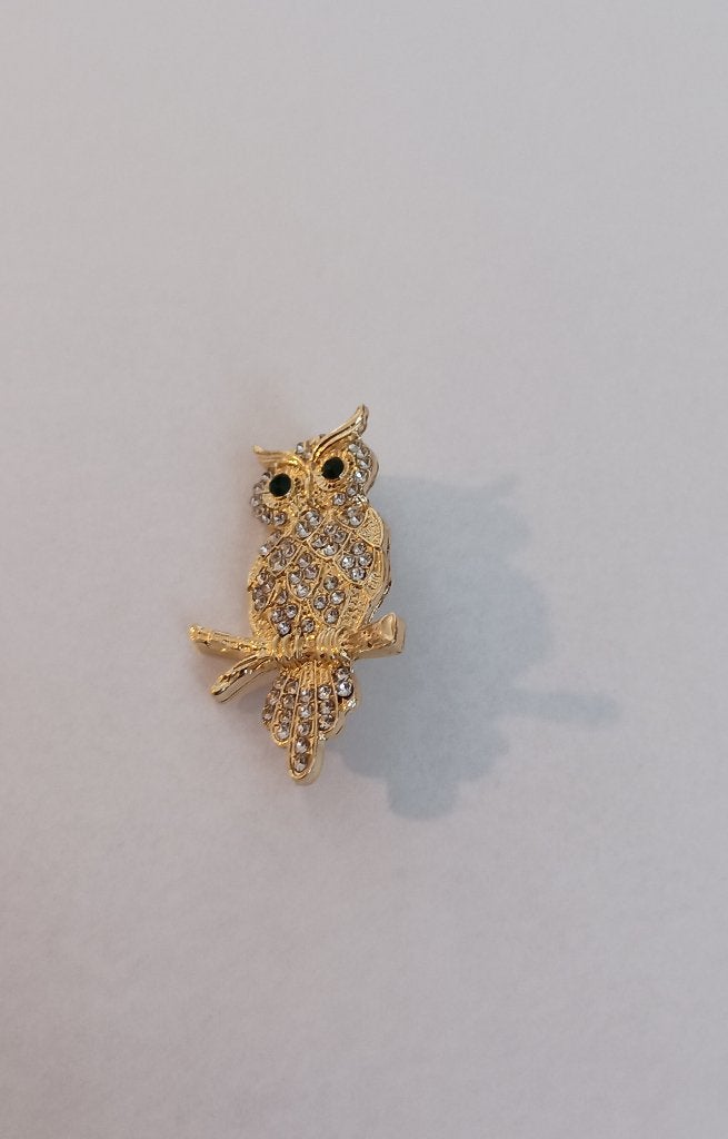 Uiltje broche, Overige materialen, Overige kleuren, Minder dan 4 cm, Nieuw