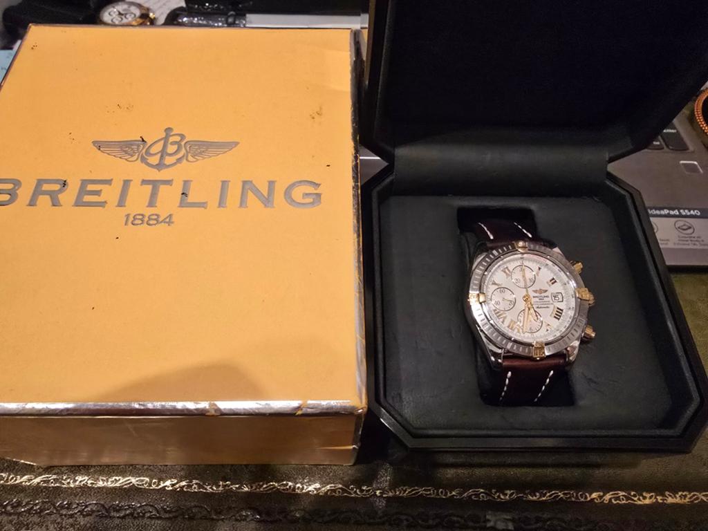 Horloge verzameling! Breitling, Maurice Lacroix, Ophalen of Verzenden, Zo goed als nieuw, Staal, Overige merken