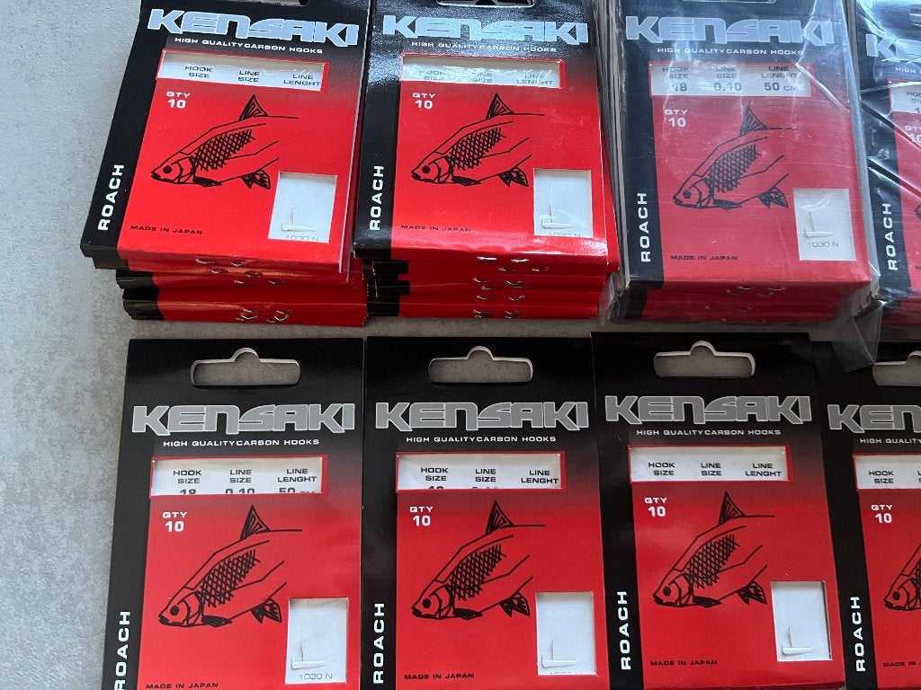 adv 904 / NIEUW 60 onderlijnboekjes KENSAKI, Ophalen of Verzenden, Gebruikt, Haak