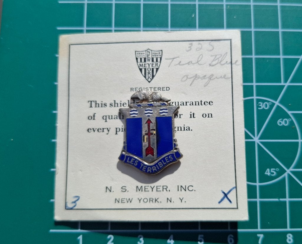 WWII - Pin - 32nd Inf. Division - 127th Infantry Regiment, Verzenden, Landmacht, Amerika, Embleem of Badge