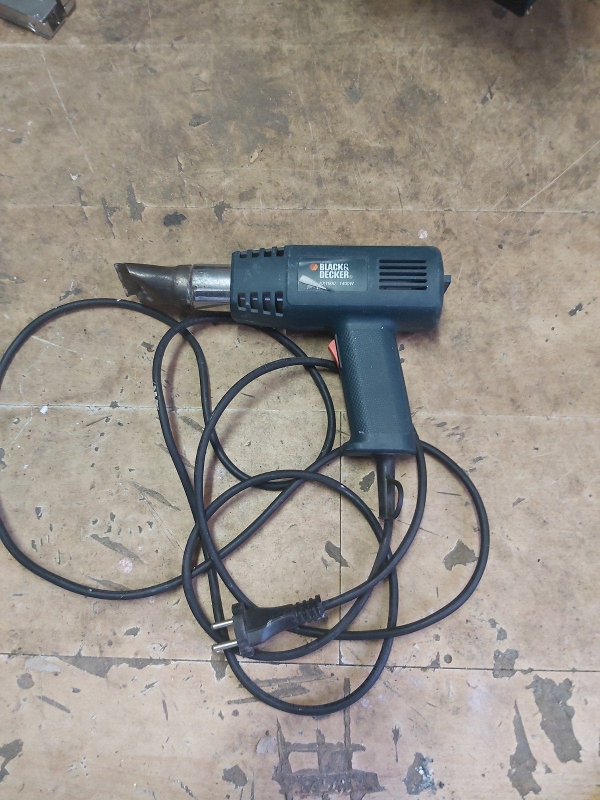 Black & Decker KX1600 heteluchtpistool 1400W, Ophalen, Gebruikt