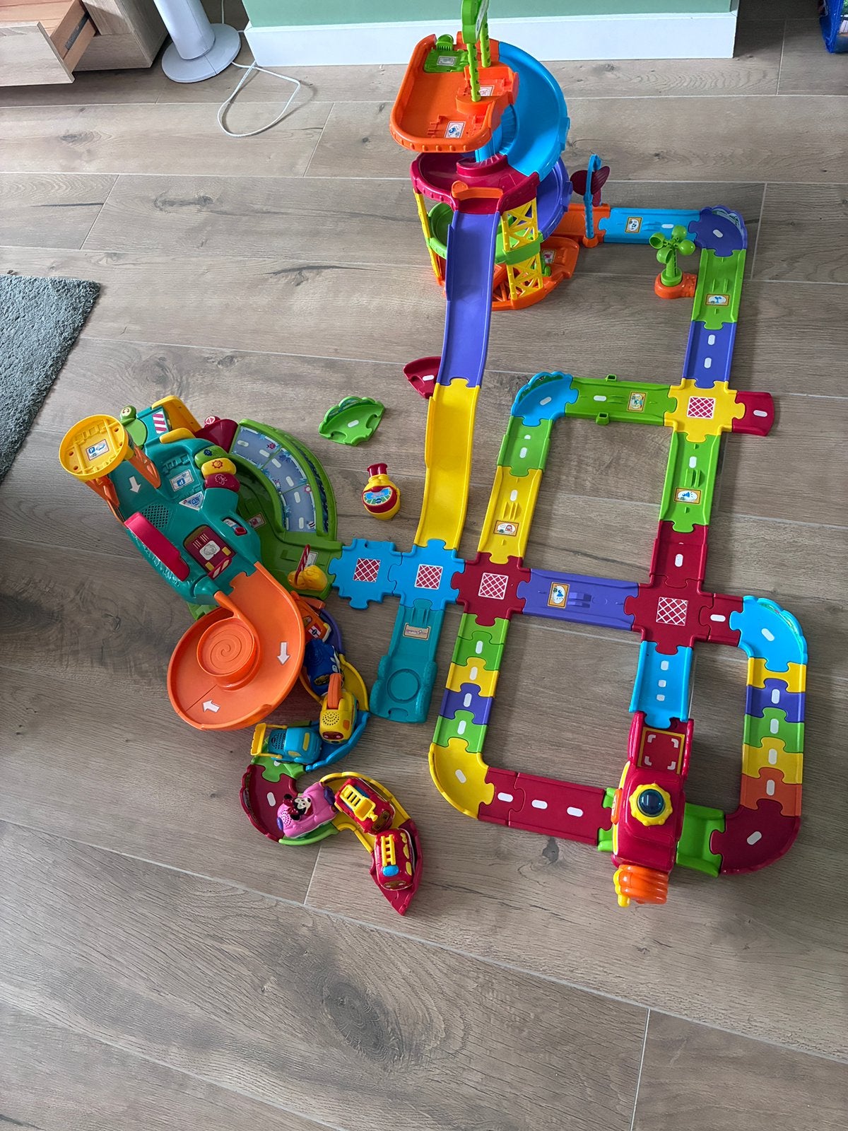 V tech toettoet auto’s set, Kinderen en Baby's, Speelgoed | Vtech, Ophalen, Gebruikt, 6 maanden tot 2 jaar