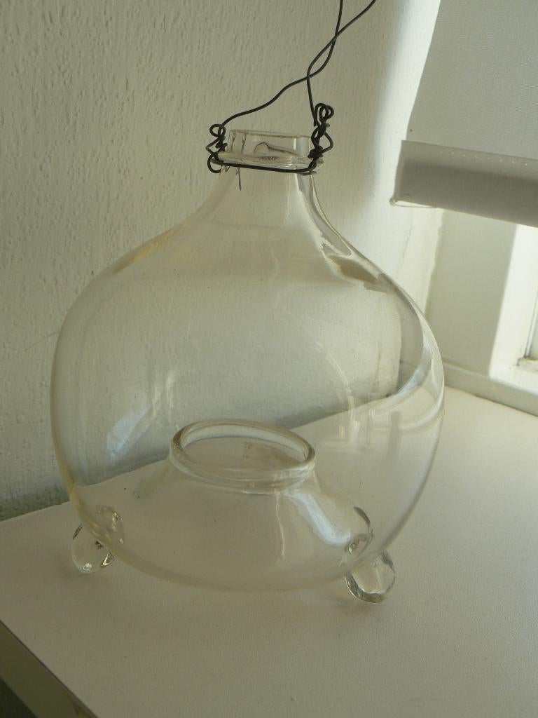 hele oude wespenvanger van glas, Antiek en Kunst, Ophalen