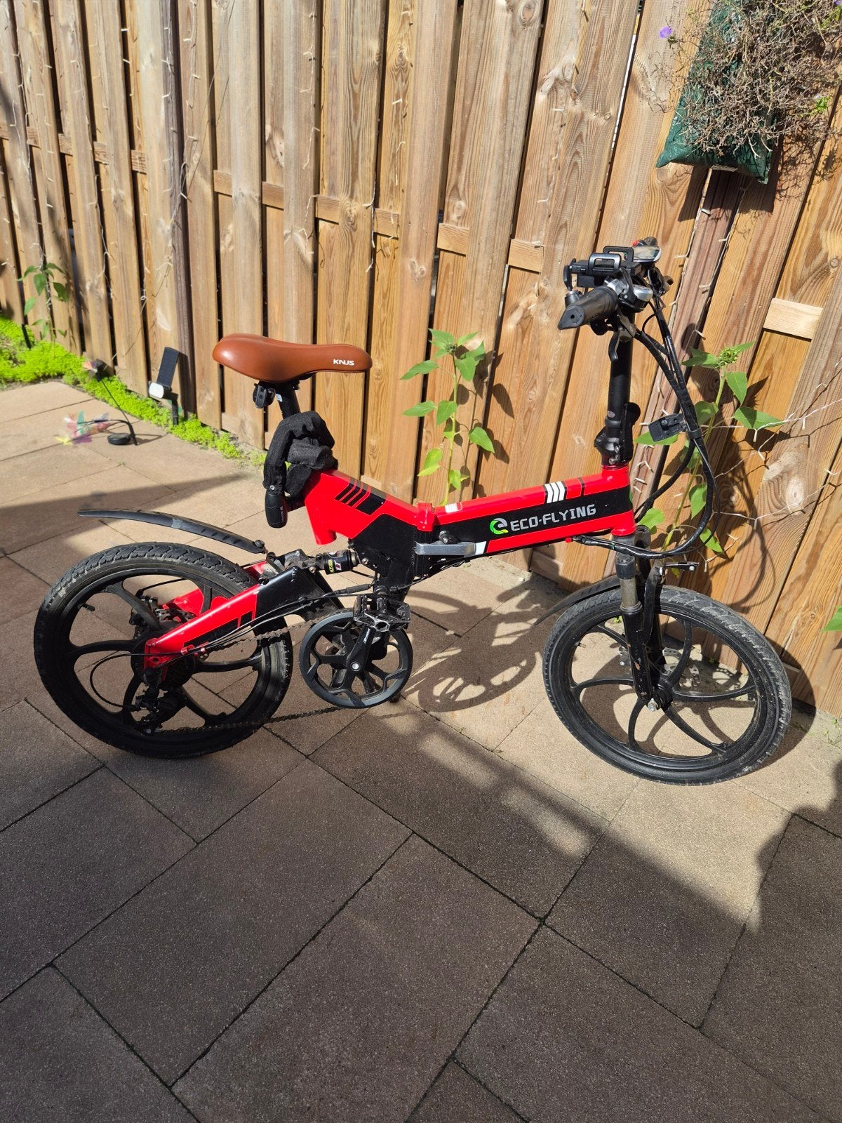 Eco-Flying opvouwbare elektrische fiets – amper gebruikt, 20 inch of meer, Zo goed als nieuw, Totaal opvouwbaar, Ophalen