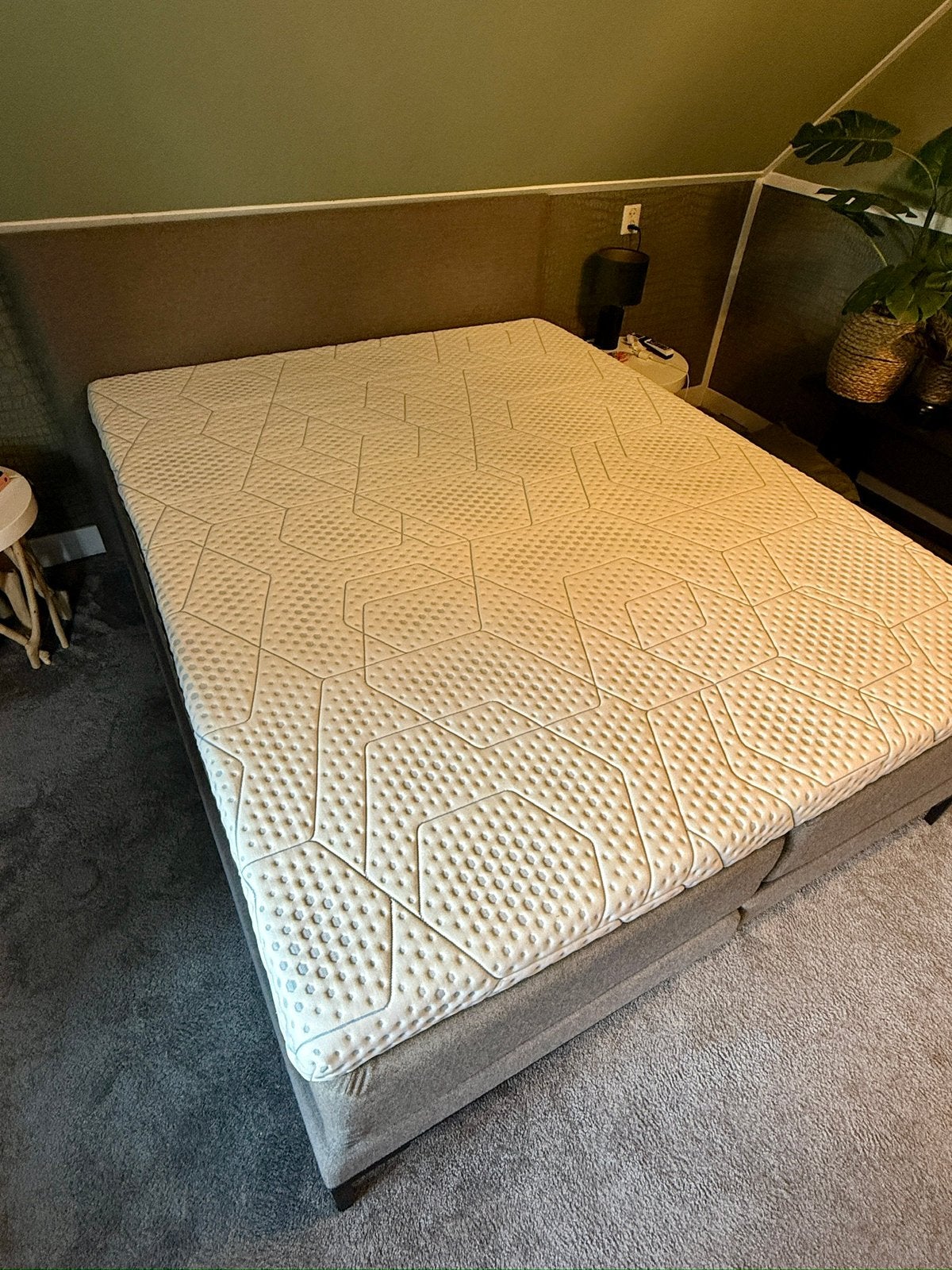 Swiss Sense boxspring 160x200, Ophalen, Zo goed als nieuw, Tweepersoons, 160 cm