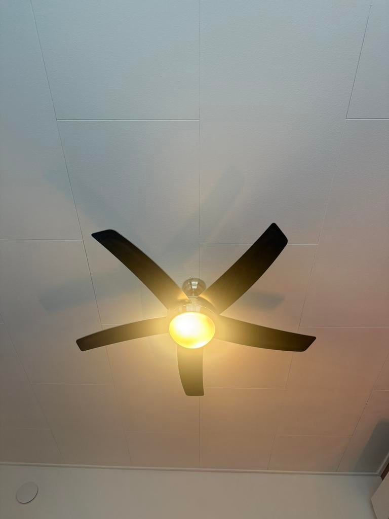 Plafond ventilator, Ophalen of Verzenden, Zo goed als nieuw