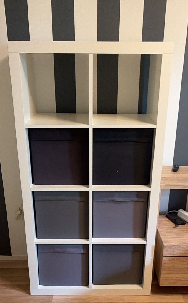 IKEA Kallax vakkenkast 8-vaks, Ophalen, Gebruikt, 100 tot 150 cm, 50 tot 100 cm