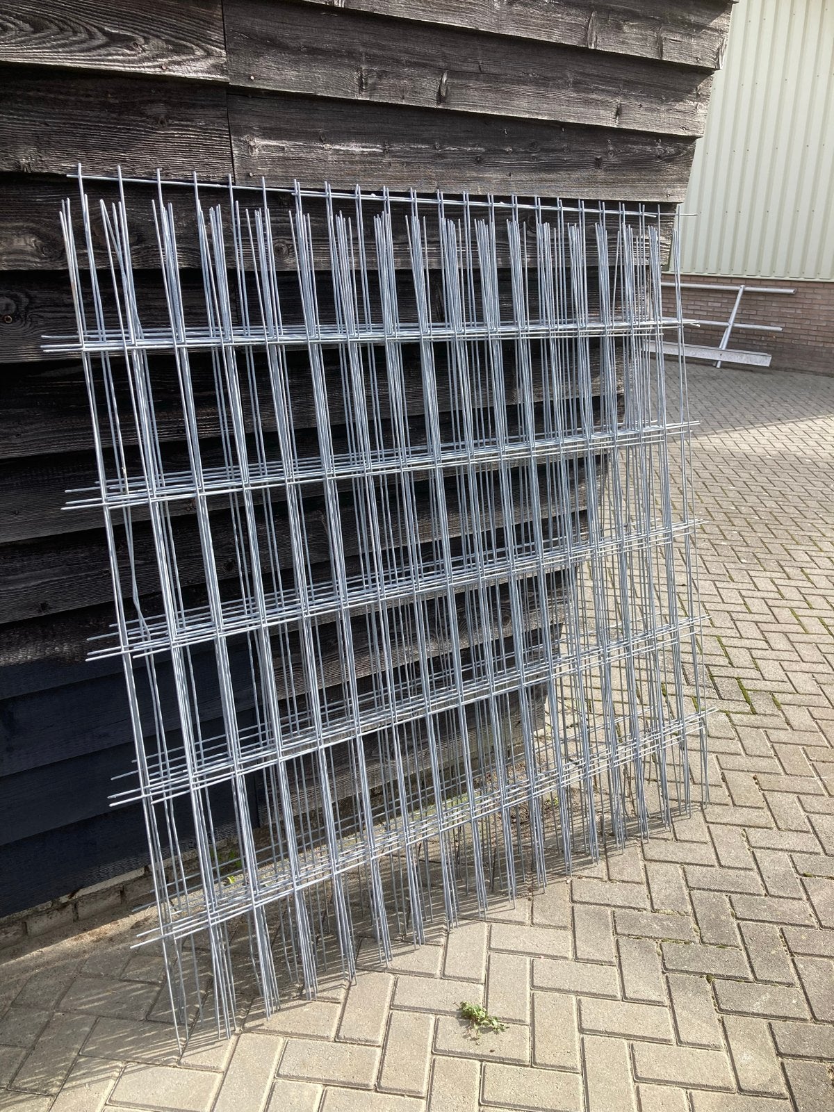 Verzinkte bouwstaalmat 170x170cm, Ø5mm, maas 10x30cm, Ophalen, Nieuw, Overige typen