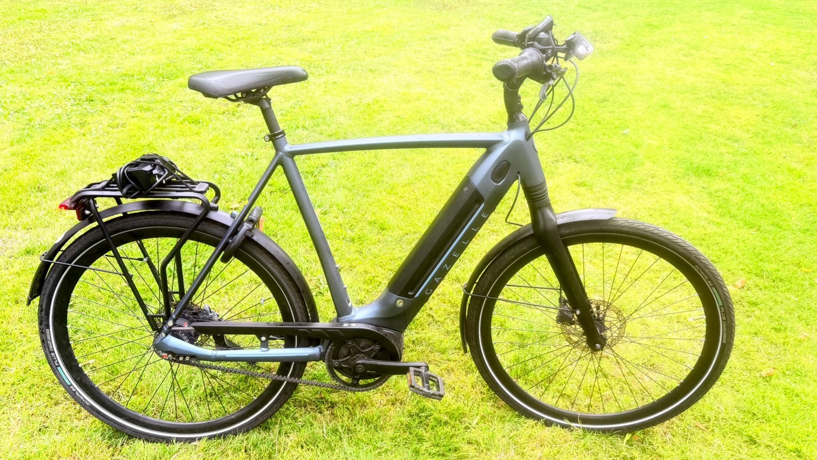Luxe Elektrische herenfiets Gazelle Ultimate C8+ Belt 65cm, Ophalen, Zo goed als nieuw, 59 cm of meer, 50 km per accu of meer