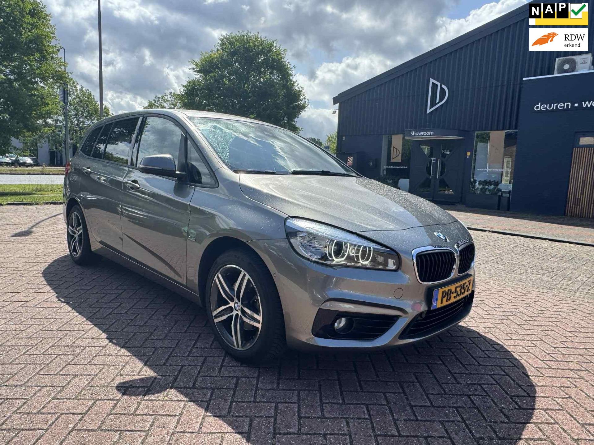 BMW 2-serie Gran Tourer 216d 7p. Executive automaat Cam, Auto's, Dealer onderhouden, Euro 6, 2-Serie Gran Tourer, Origineel Nederlands