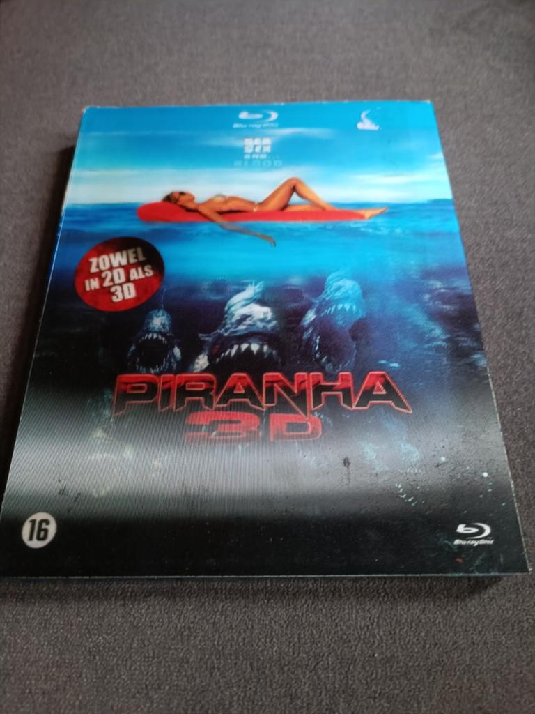 Piranha 3D - bluray, Ophalen of Verzenden, Zo goed als nieuw, Actie