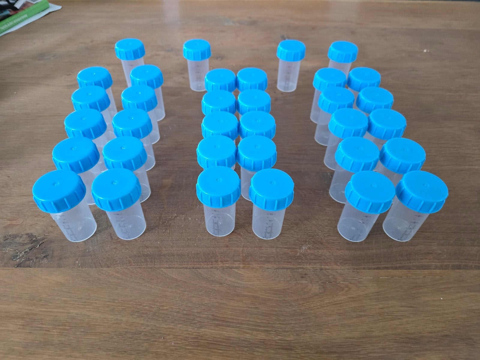 Beldico zuigelingenflesjes moedermelk 50 ml - 34 stuks, Kinderen en Baby's, Babyvoeding en Toebehoren, Ophalen of Verzenden, Zo goed als nieuw