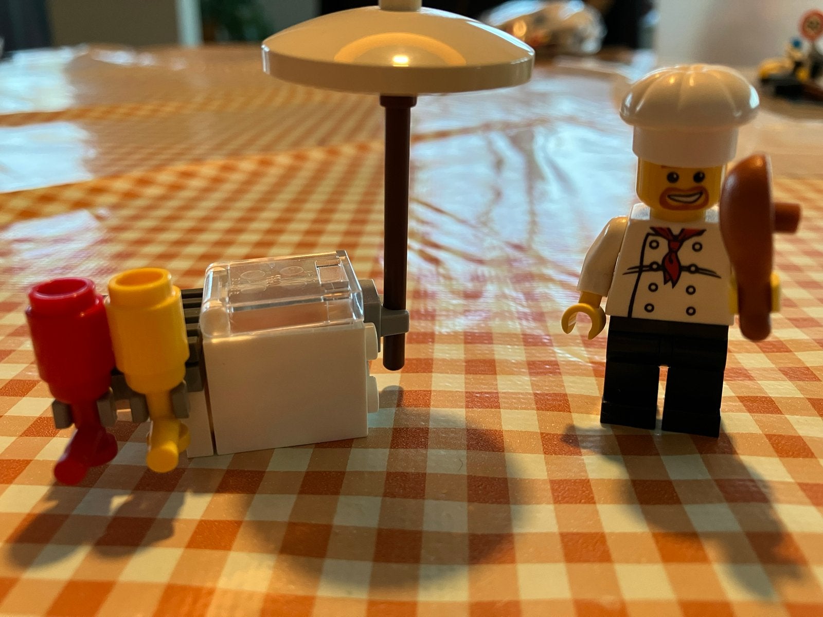 Lego City 8398 barbecue met Chef Minifiguur, Ophalen of Verzenden, Zo goed als nieuw
