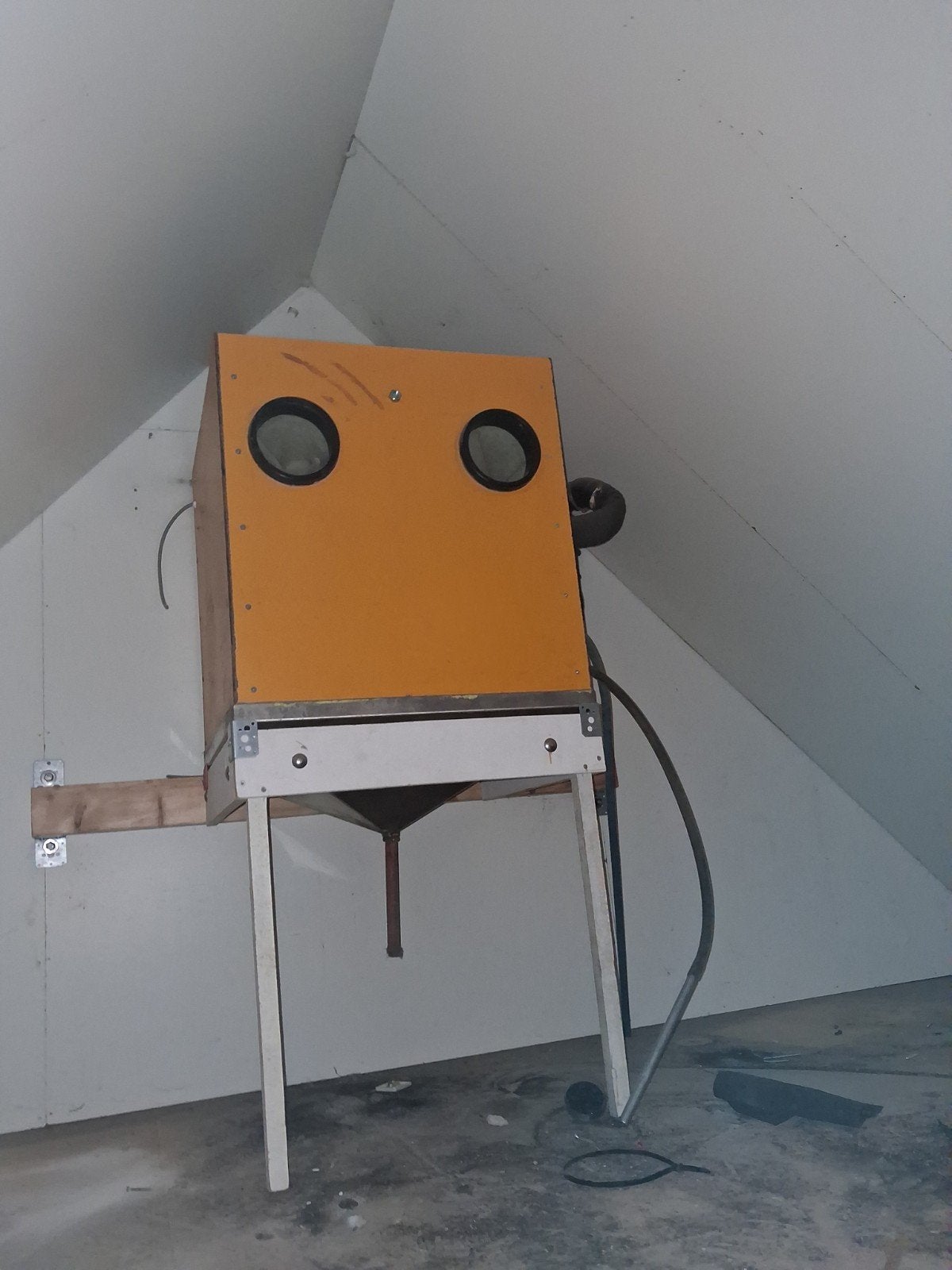 zandstraler te koop, Doe-het-zelf en Verbouw, Reinigingsmachines, Ophalen of Verzenden