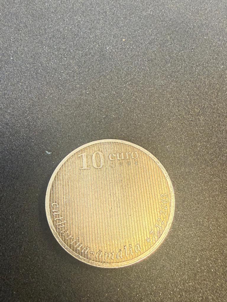 10 euro herdenkingsmunt 2004 Geboortemunt, Postzegels en Munten, Munten | Nederland, Ophalen, Koningin Beatrix, Euro's
