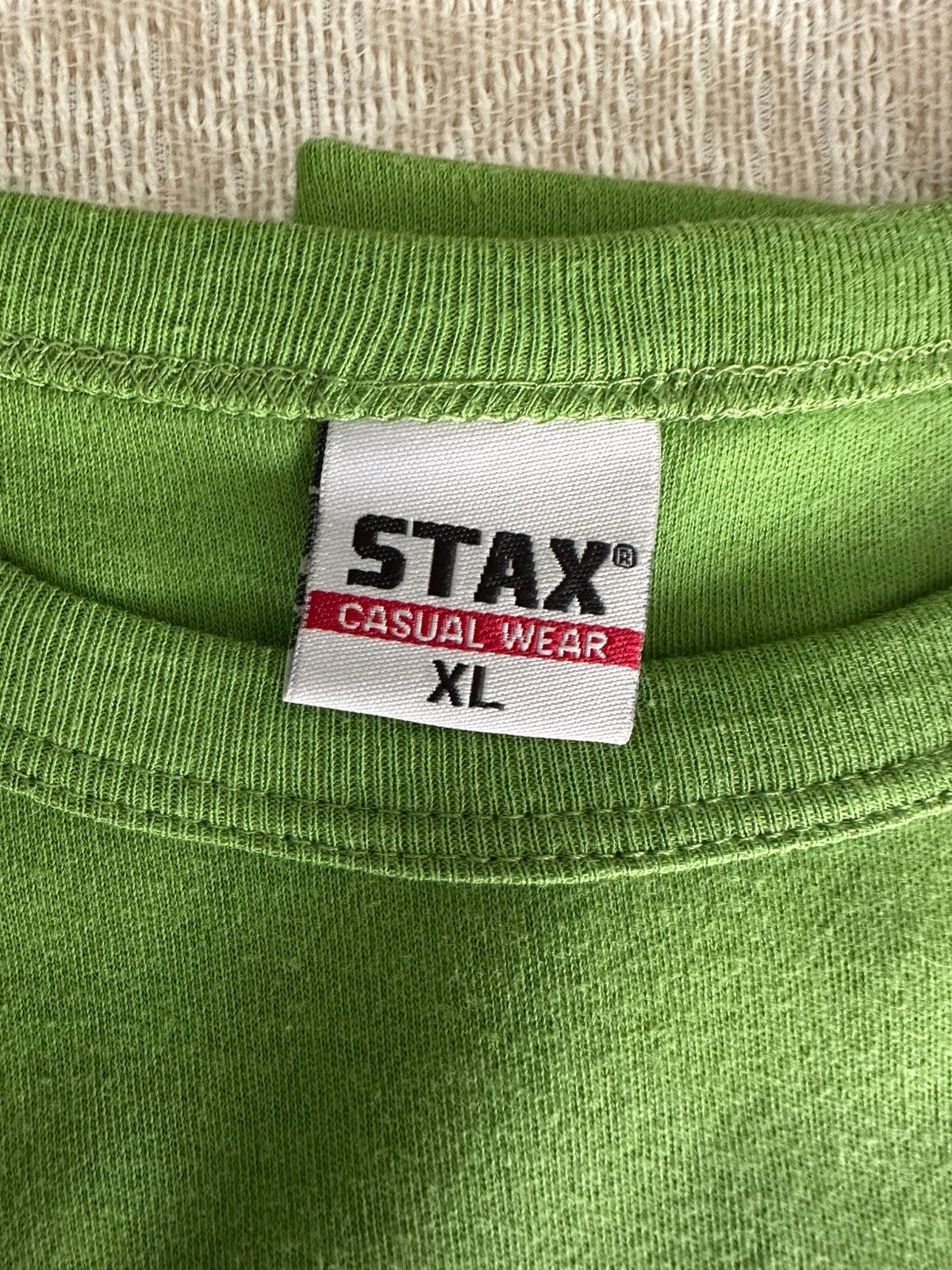 Nieuw tshirt van ;Stax “, Kleding | Heren, Ophalen, Nieuw, Maat 56/58 (XL), Groen
