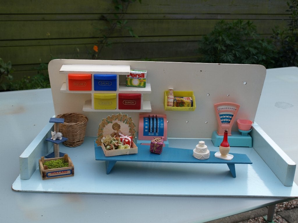 SIO WINKELTJE  2 DELIG JAREN 60, Ophalen of Verzenden, Zo goed als nieuw, Poppenhuis