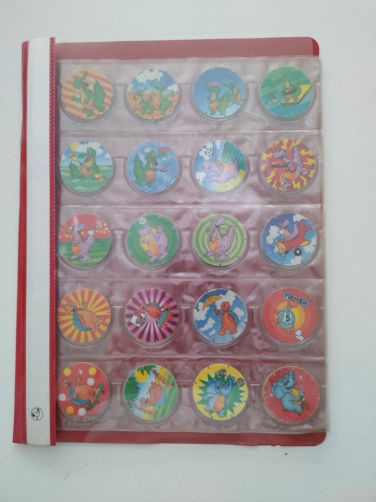 Complete set Croky Caps flippo's nummer 1 tot 60, Verzamelen, Flippo's, Ophalen of Verzenden, Losse flippo's