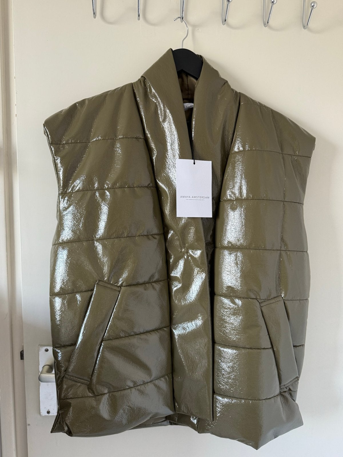 Amaya Amsterdam bodywarmer nieuw maat XS (valt als S), Ophalen of Verzenden, Nieuw, Maat 36 (S), Groen