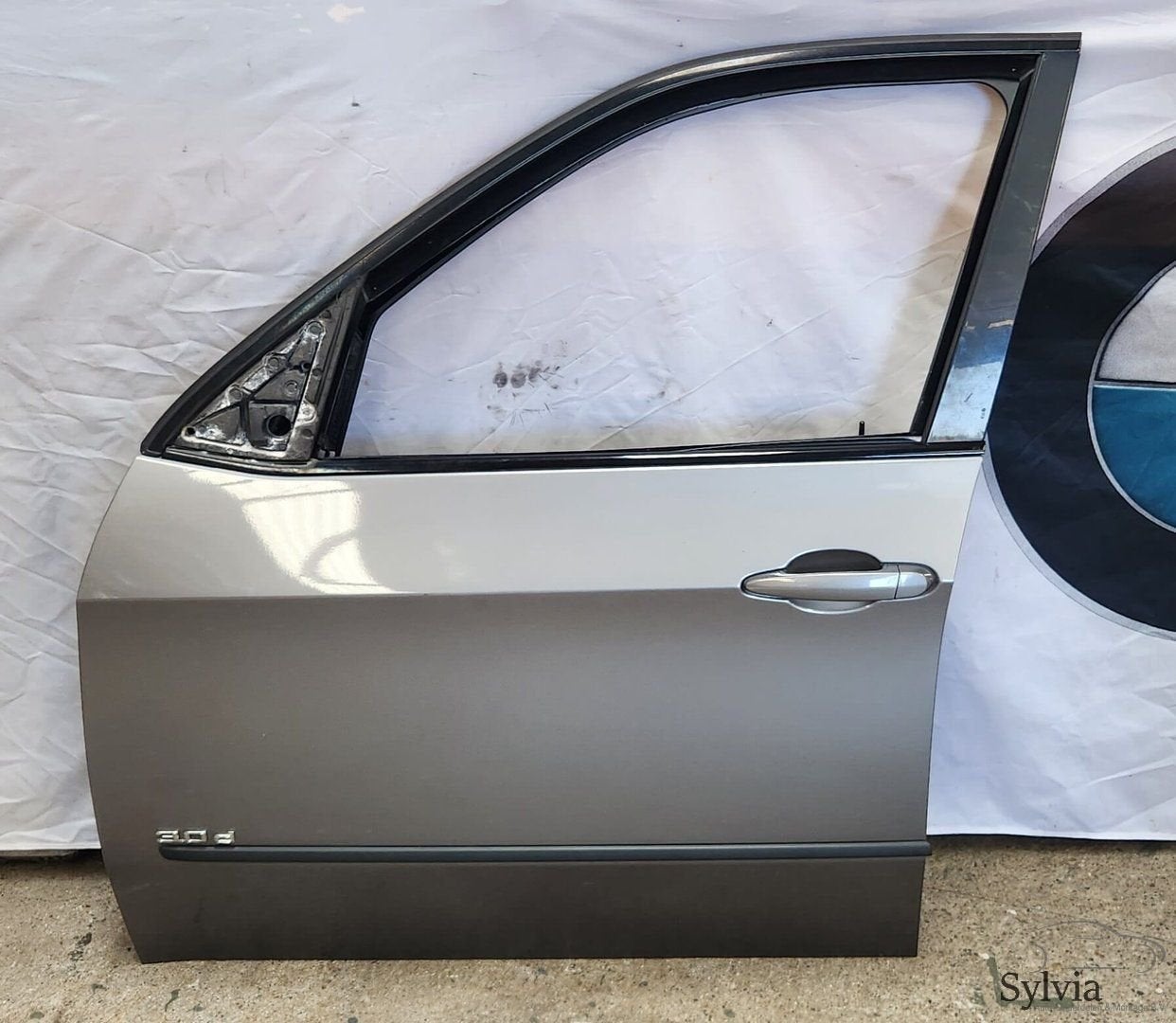 Deur Portier linksvoor BMW X5 E70 Sparkling graphite A22/7, Gebruikt, -, Deur, -