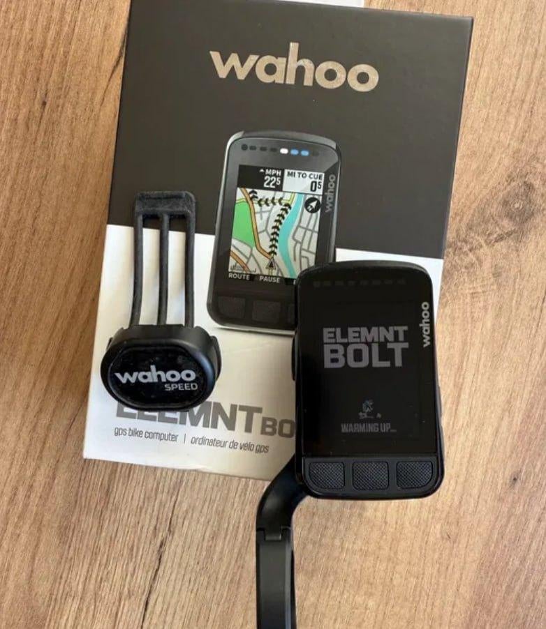 Wahoo Element Bolt GPS 2 fietsnavigator in zwart, Fietsen en Brommers, Fietsaccessoires | Fietscomputers, Ophalen of Verzenden