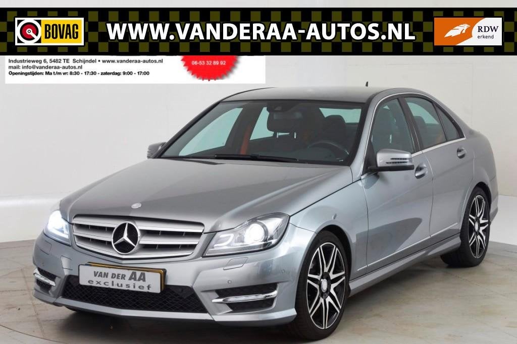 Mercedes-benz C-KLASSE 180 AMBITION AVANTGARDE  AMG Styling, Euro 5, Achterwielaandrijving, 4 cilinders, 157 pk