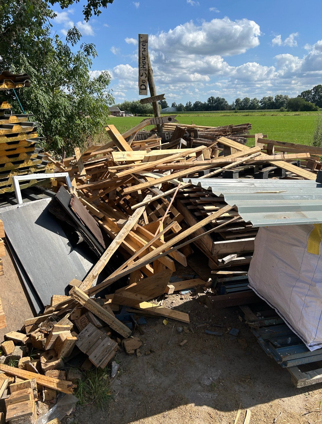 brandhout, Minder dan 3 m³, Ophalen