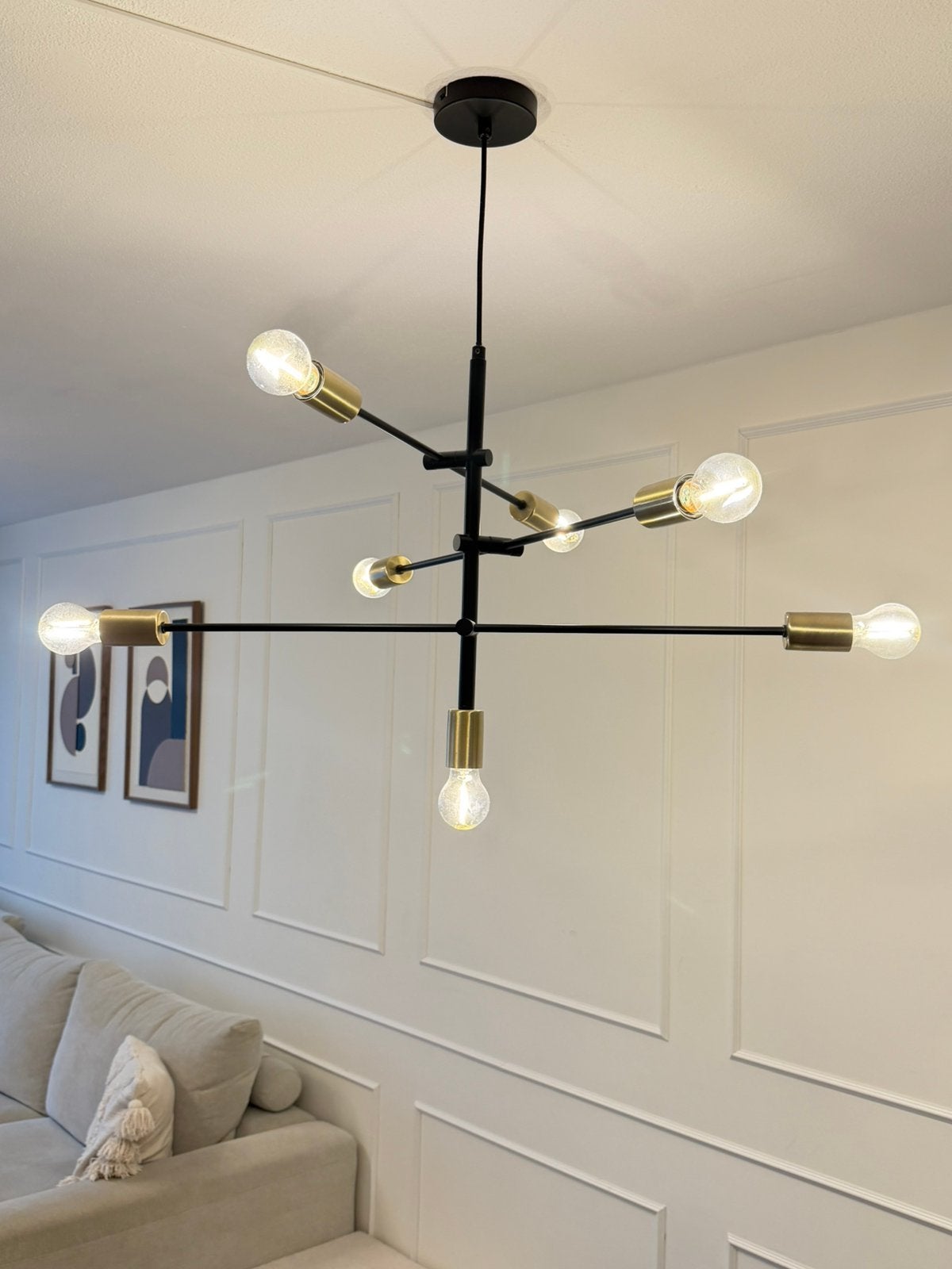 Westwing Collection Venja – grote hanglamp, Ophalen, Zo goed als nieuw