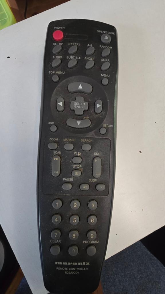 Marantz RC6200DV Afstandsbediening, Ophalen of Verzenden, Gebruikt, Origineel, Dvd