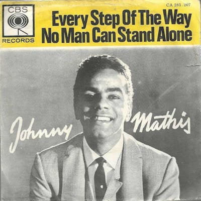 JOHNNY MATHIS  1963  UIT VERRE VERLEDEN !!! M493, Ophalen of Verzenden, Gebruikt, 7 inch, Pop