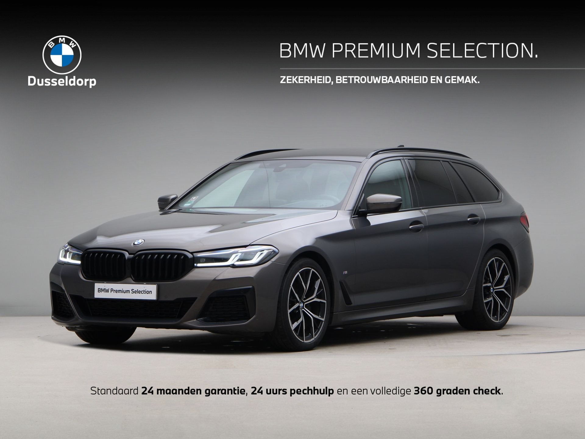 BMW 5 Serie 520i Business Edition Plus (bj 2022, automaat), Auto's, Automaat, 1998 cc, Achterwielaandrijving, Gebruikt