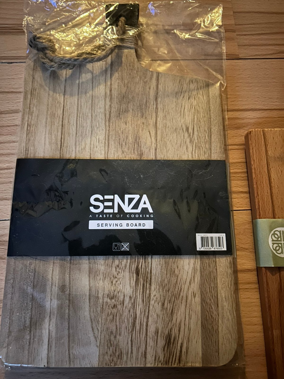 Snij/serveer plank hout, Snij-/serveerplank, Ophalen of Verzenden, Nieuw, Hout