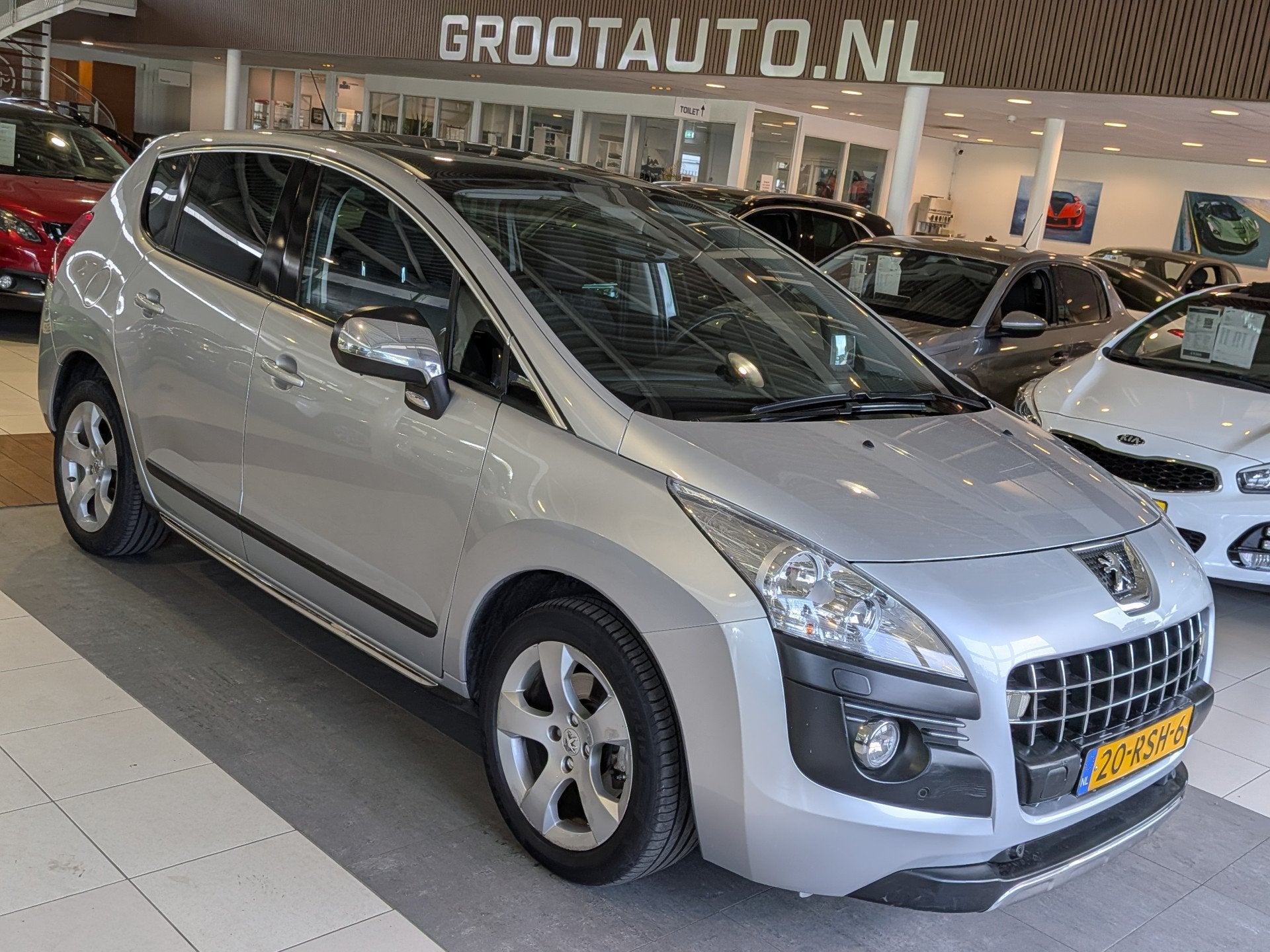 Peugeot 3008 1.6 THP GT Panoramadak, Airco, Cruise Control,, Auto's, Peugeot, Voorwielaandrijving, Euro 5, Stof, Gebruikt