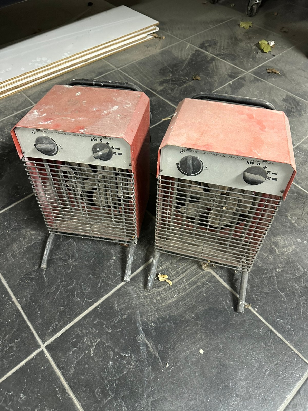 Elektrische werkplaats kachel, Huis en Inrichting, Ophalen of Verzenden, Zo goed als nieuw, Elektrisch, Overige soorten