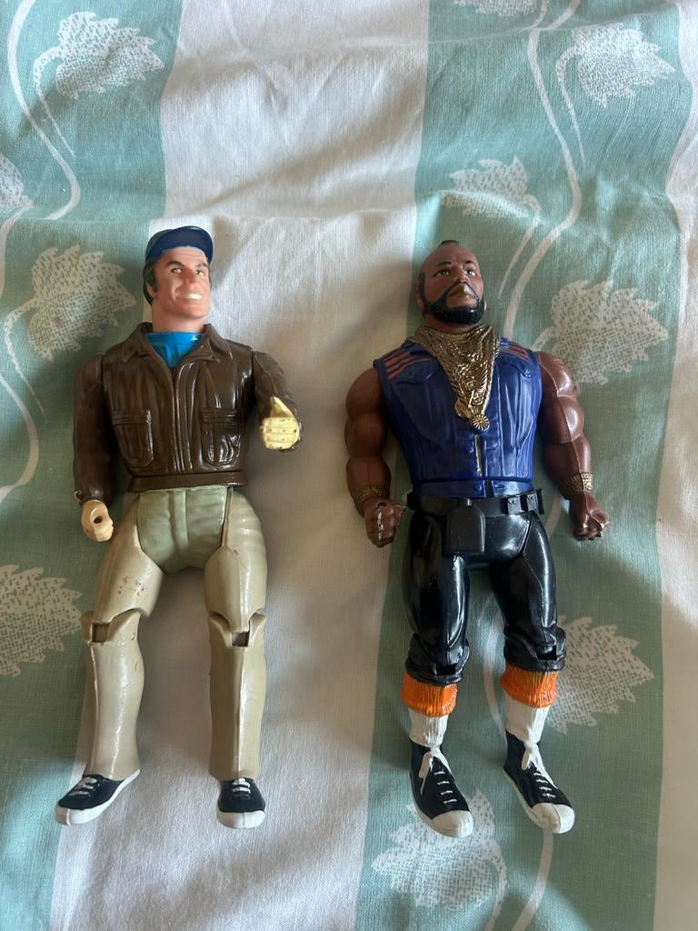 A-Team actiefiguren: Murdoch en B.A. Baracus, Ophalen, Zo goed als nieuw