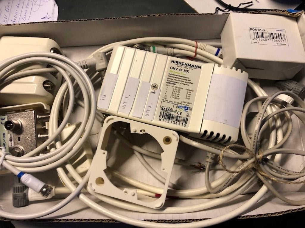 Humax Imdr 5200 c en Hirschmann ghv41, Ophalen, Gebruikt, Harddiskrecorder