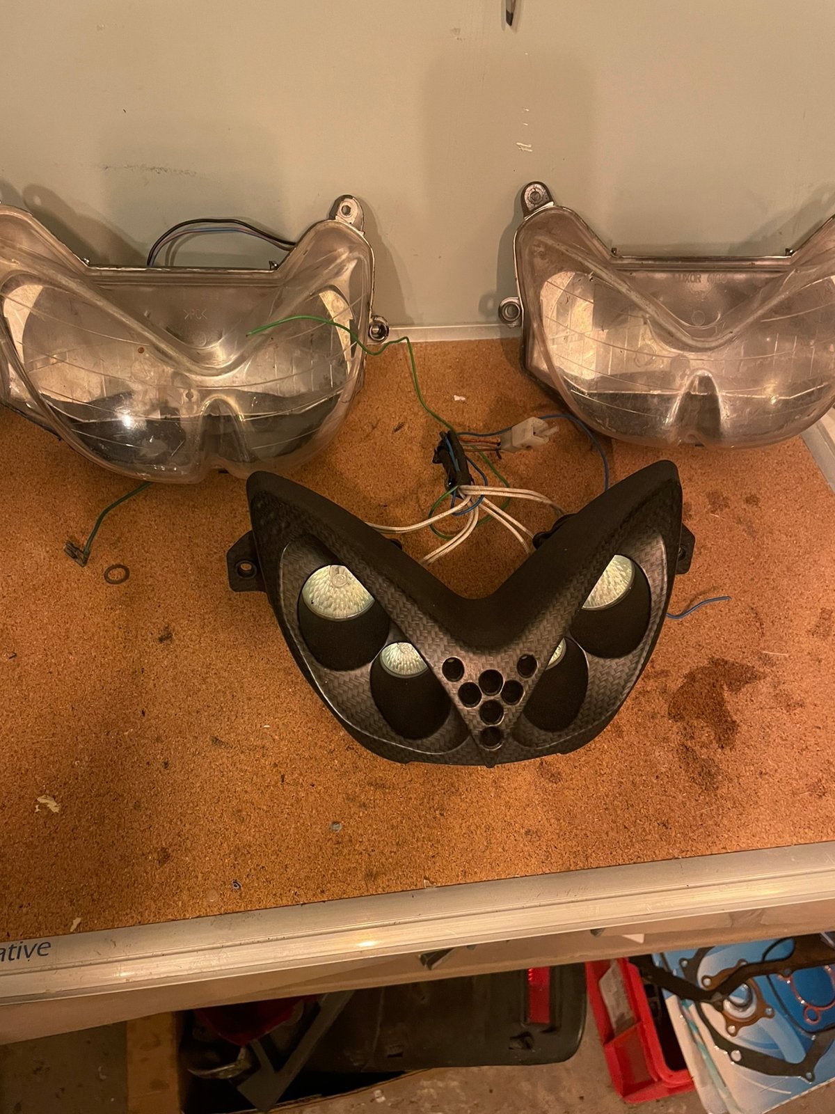 Koplampen aerox alle 3 €30, Ophalen, Gebruikt, Koplamp, Yamaha
