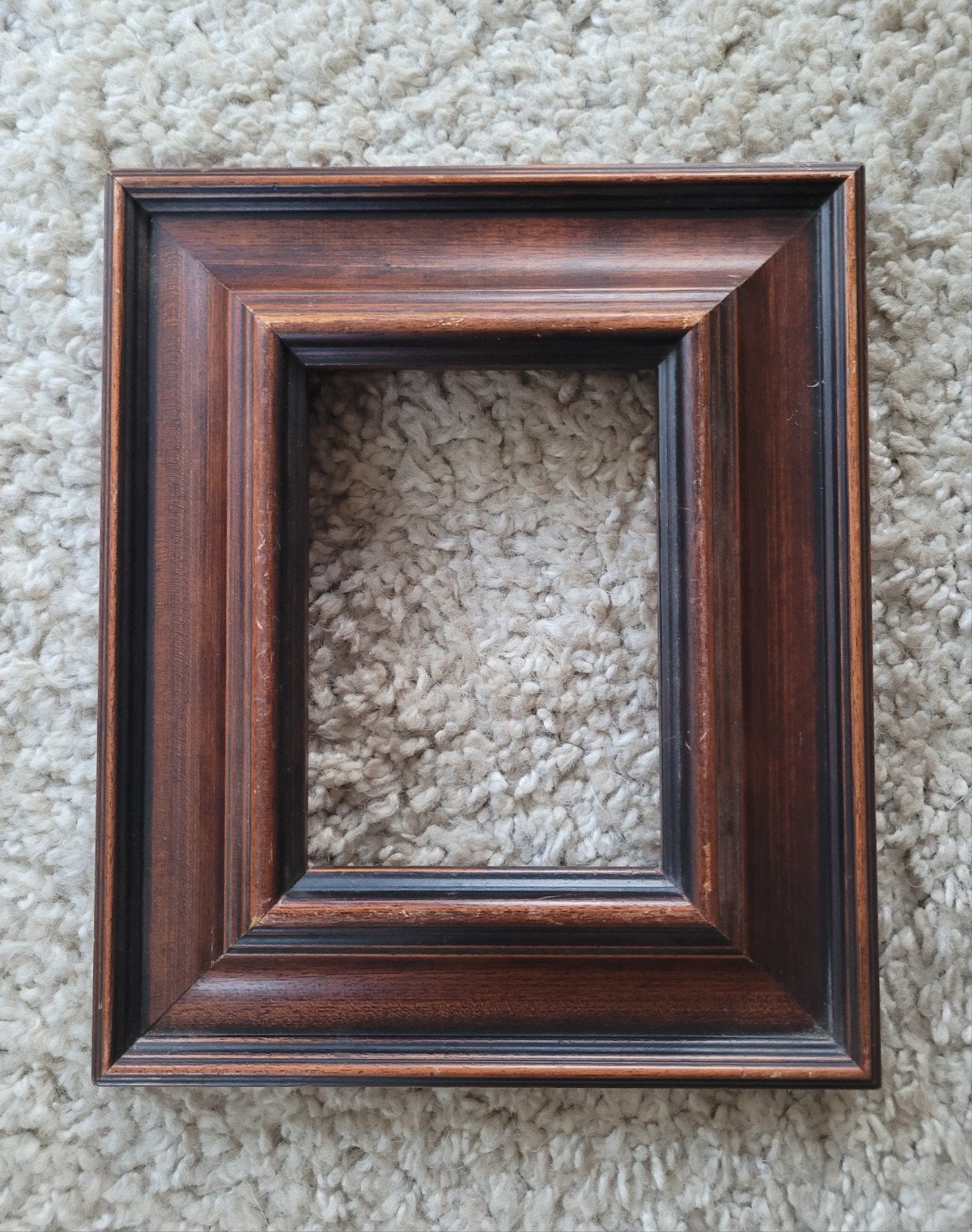 Brede houten foto/schilderijlijst binnenmaat ca. 13 x 18 cm., Huis en Inrichting, Bruin, Schilderijlijst, Ophalen of Verzenden
