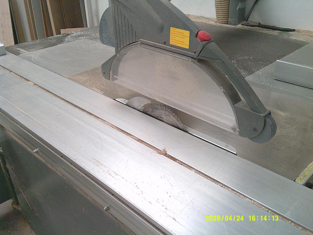 Formaatzaag, pennenbank, Doe-het-zelf en Verbouw, Ophalen, Gebruikt, Afkortzaag, 30 tot 70 mm