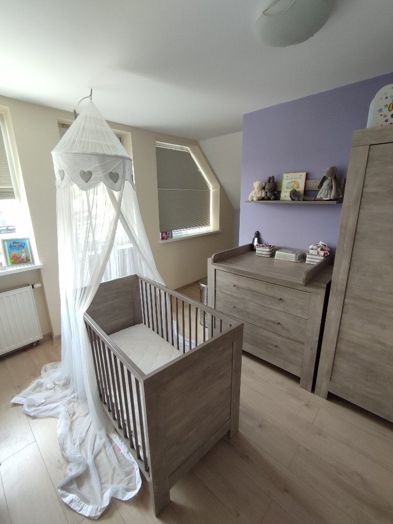 Babyklamboe met standaard, Kinderen en Baby's, Ophalen, Jollein, Zo goed als nieuw, Wit