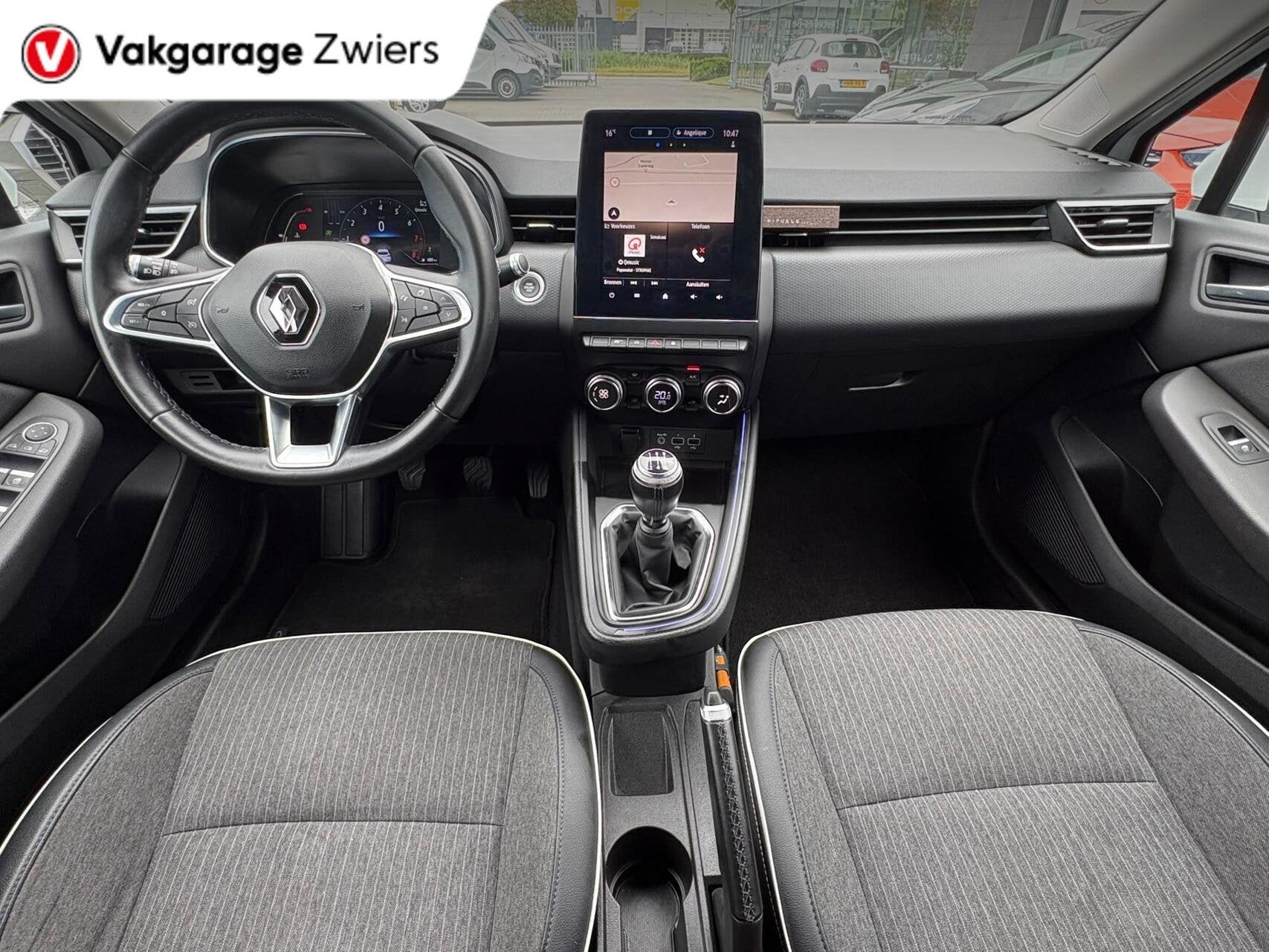 Renault Clio 1.0 TCe 101PK Intens | Full-Led | ClimaTronic |, 101 pk, Gebruikt, 580 kg, Leder en Stof